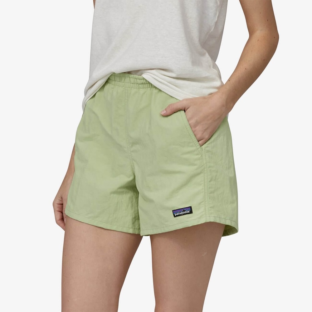 Patagonia Women's Light Green Baggies Shorts